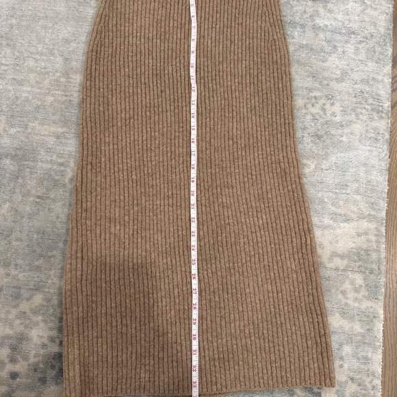 NWOT Blue Ivy sweater maxi dress w/front slit. Size S - Picture 5 of 6